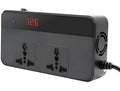 Automotive power inverter with PC fireproof casing, 149x74x35mm, dual USB ports