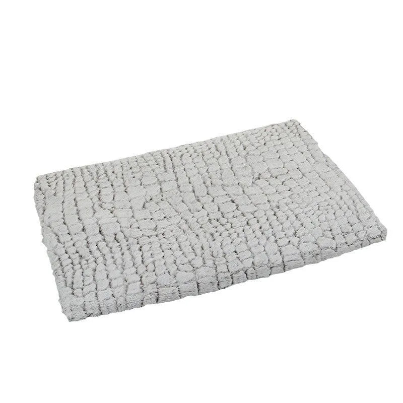 Warm cloth pet pad for winter sleep, sizes S 50x40cm and M 70x48cm, for dogs and cats