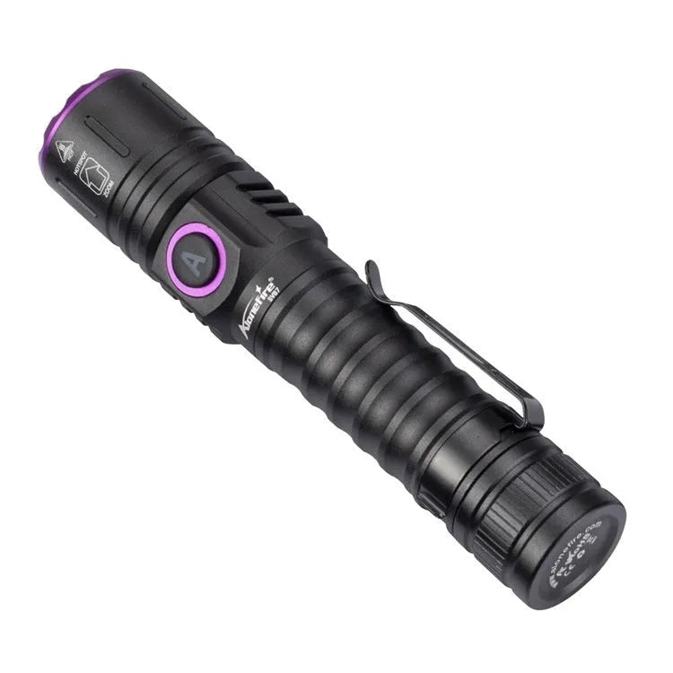 UV ultraviolet banknote verification flashlight with 5W aluminium alloy body 365NM or 395NM