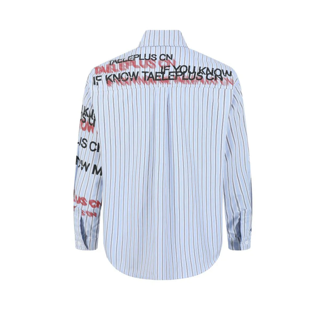 Light blue long sleeve ruffle shirt on teenager for daily wear