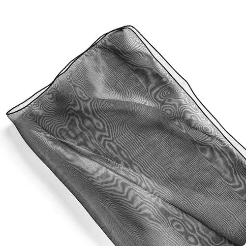 Silk bouquet wrapping fabric with arabesque pattern measuring 60cm square in five colour options