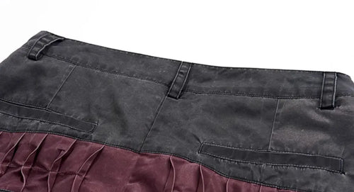 Boys wide-leg summer trousers in Korean style black or grey colour