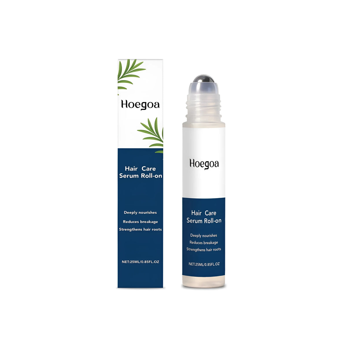 25ml hair care serum roll-on bottle with ginger root oil, rosemary oil and castor oil