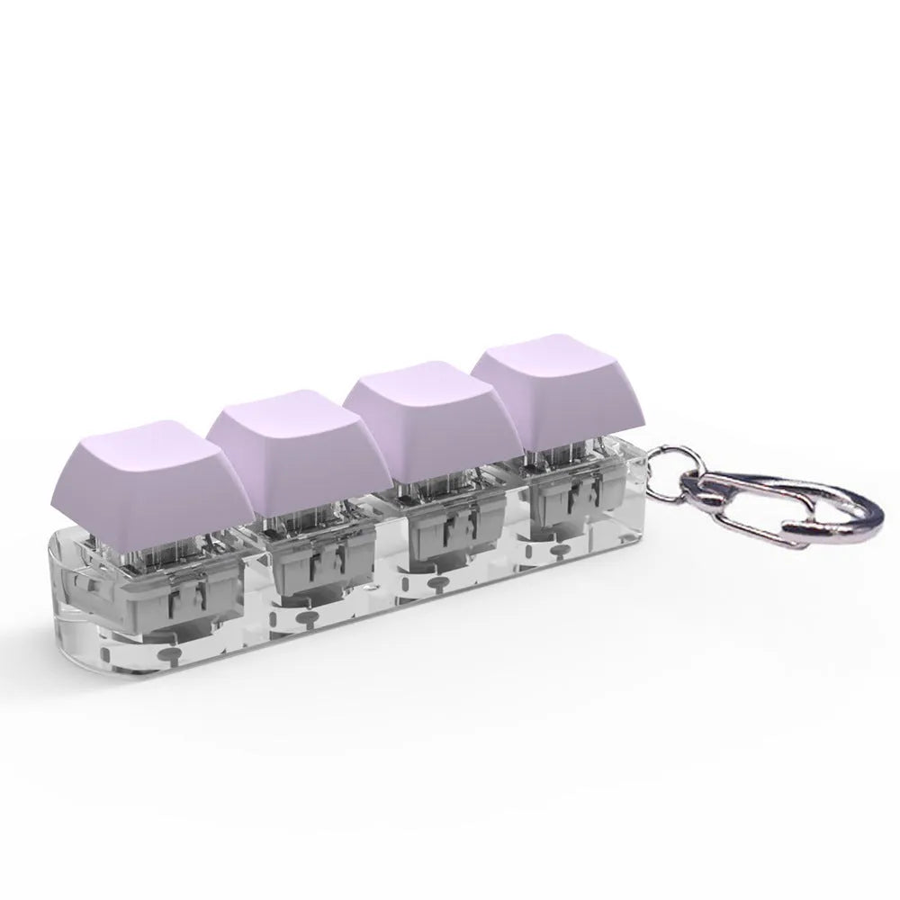 4-key mechanical keyboard switch tester with ABS plastic construction measuring 22x27x85mm