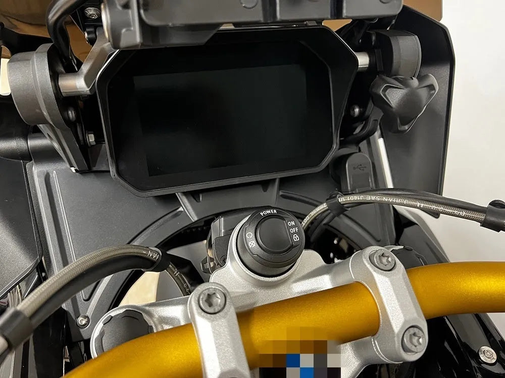 MO-CH003 black ABS plastic cockpit fairing for BMW R1250GS and R1200GS LC motorcycles