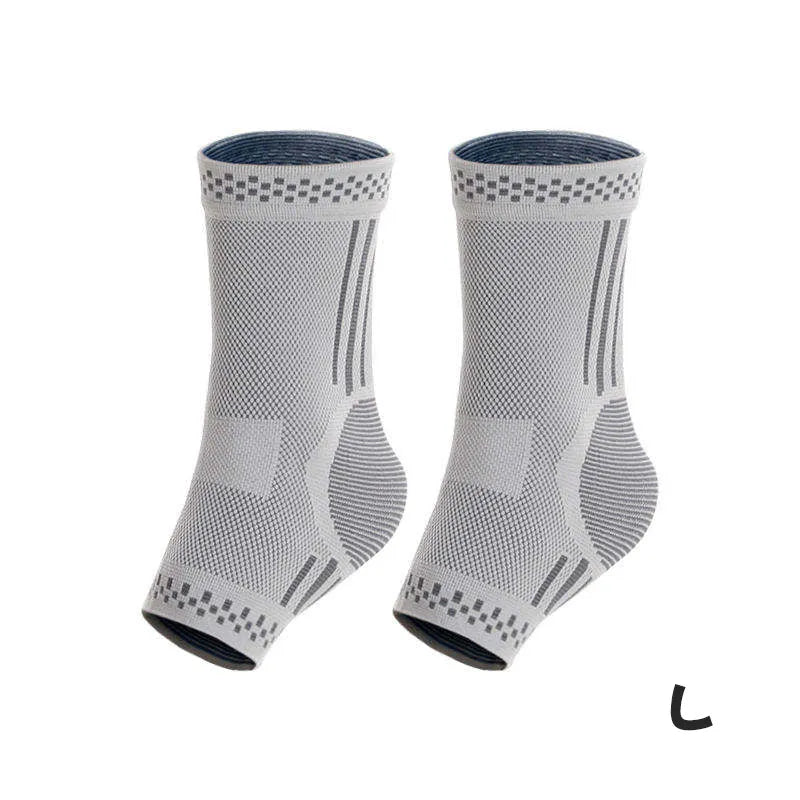 Graphene ankle brace compression sleeve for sprained ankle support breathable copper fabric