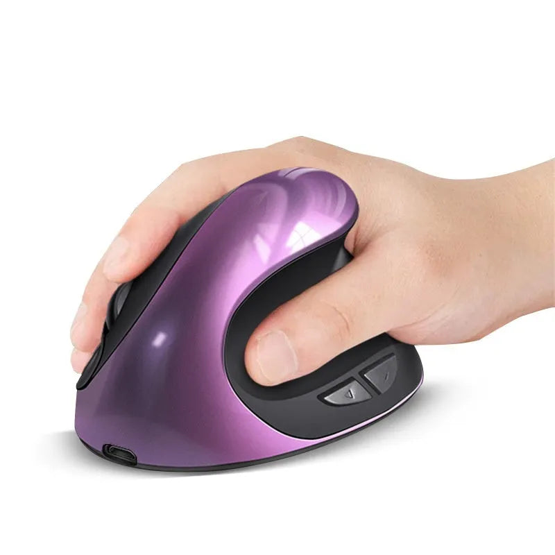 Vertical ergonomic mouse in multiple colours with USB connector