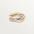 Sterling silver couple's ring with full diamond setting and geometric design on a size 8 finger.