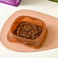 Pet dog slow feeder anti-choking bowl with maze pattern in multiple colour options