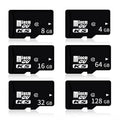 Black KS series TF memory card with C10 high-speed rating for mobile phones and cameras