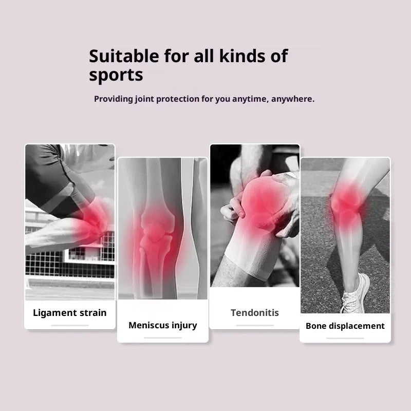 Children's patella knee protector elastic rubber band in grey on a child's knee