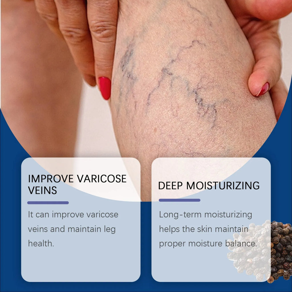 Leg Care Spray Daily Massage 30ml bottle with menthol ginger horse chestnut ingredients