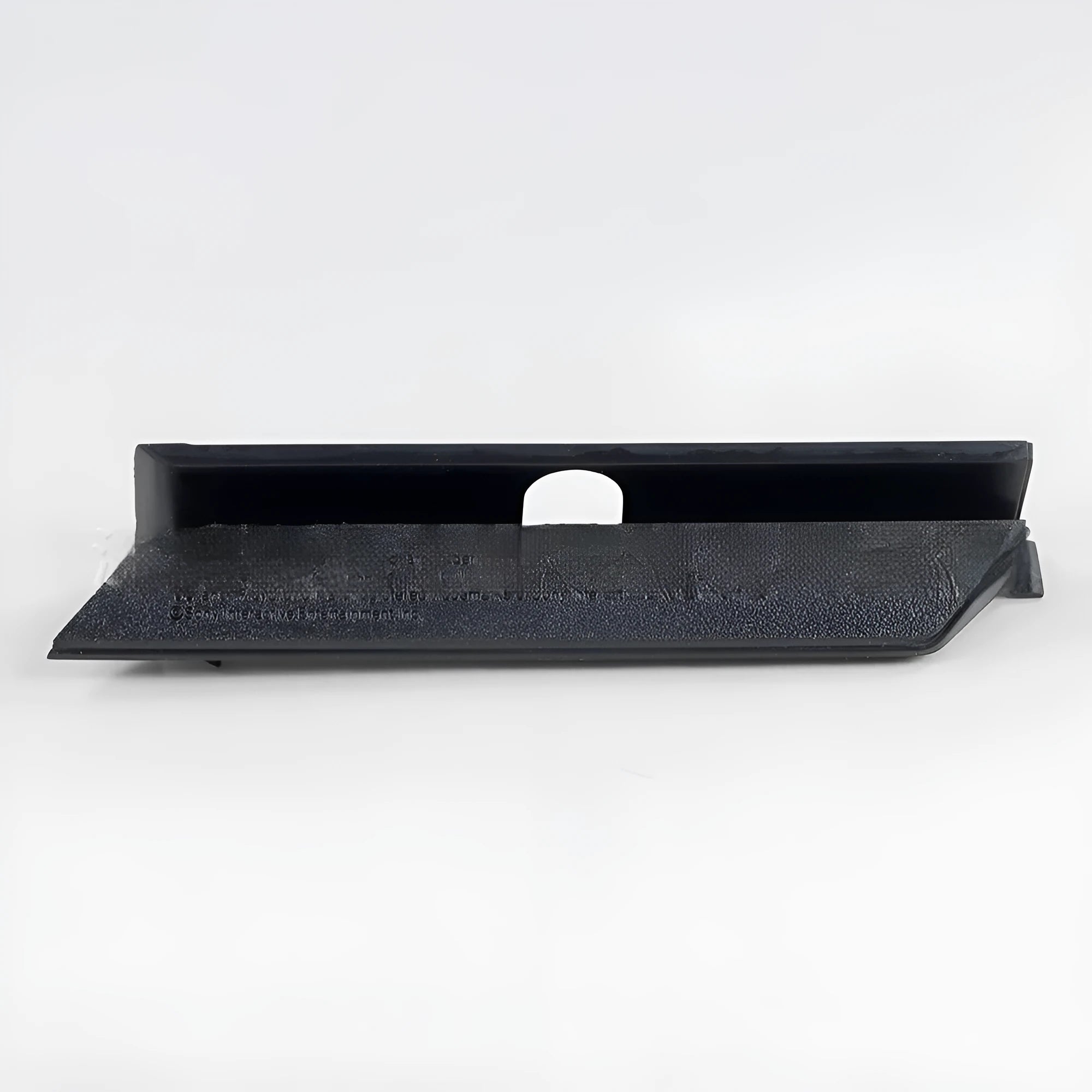 Black and white plastic hard drive covers for 3.5-inch PC case bays