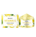 100g tube of Lemon Exfoliating Scrub cream for facial exfoliation with walnut shell powder.