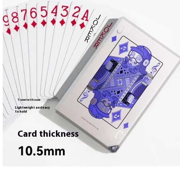 Ultra-thin magnetic power bank 5000mAh 15W, 103x66x10.5mm, DANCE and POKERJ colours, portable mini charger