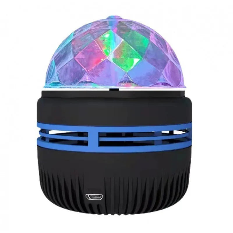 Crystal magic ball starry sky aurora projector with USB cable for atmospheric room lighting