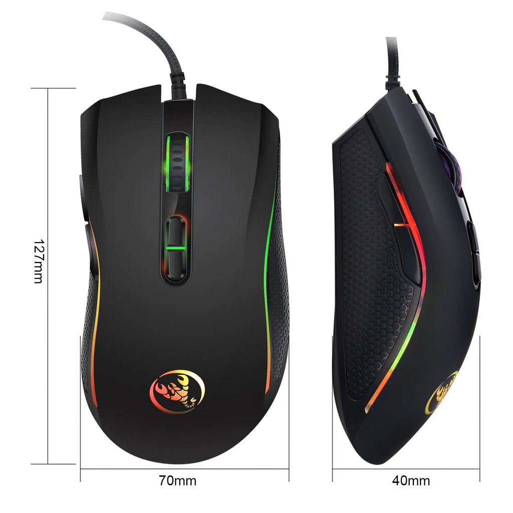 V700WB white and black keyboard and mouse suit with colour backlight for gaming or office use