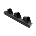 Black three-hole car instrument stand for right-hand drive 52mm gauge mounting