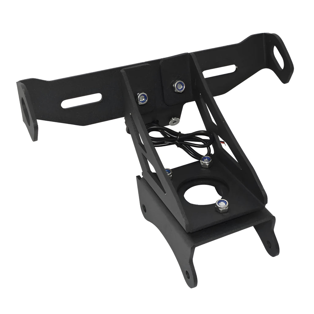 Black aluminium alloy short tail license plate holder bracket for Honda motorcycles