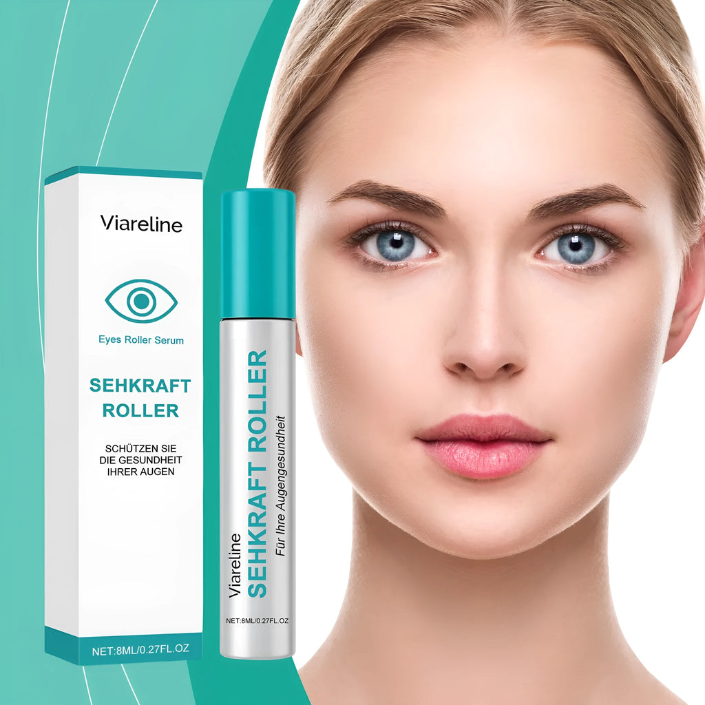8ml eye care roll-on massage ball for cooling under-eye hydration and tension relief.