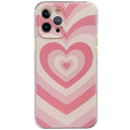 TPU full cover phone case in camouflage pattern with blue and pink colours for iPhone models