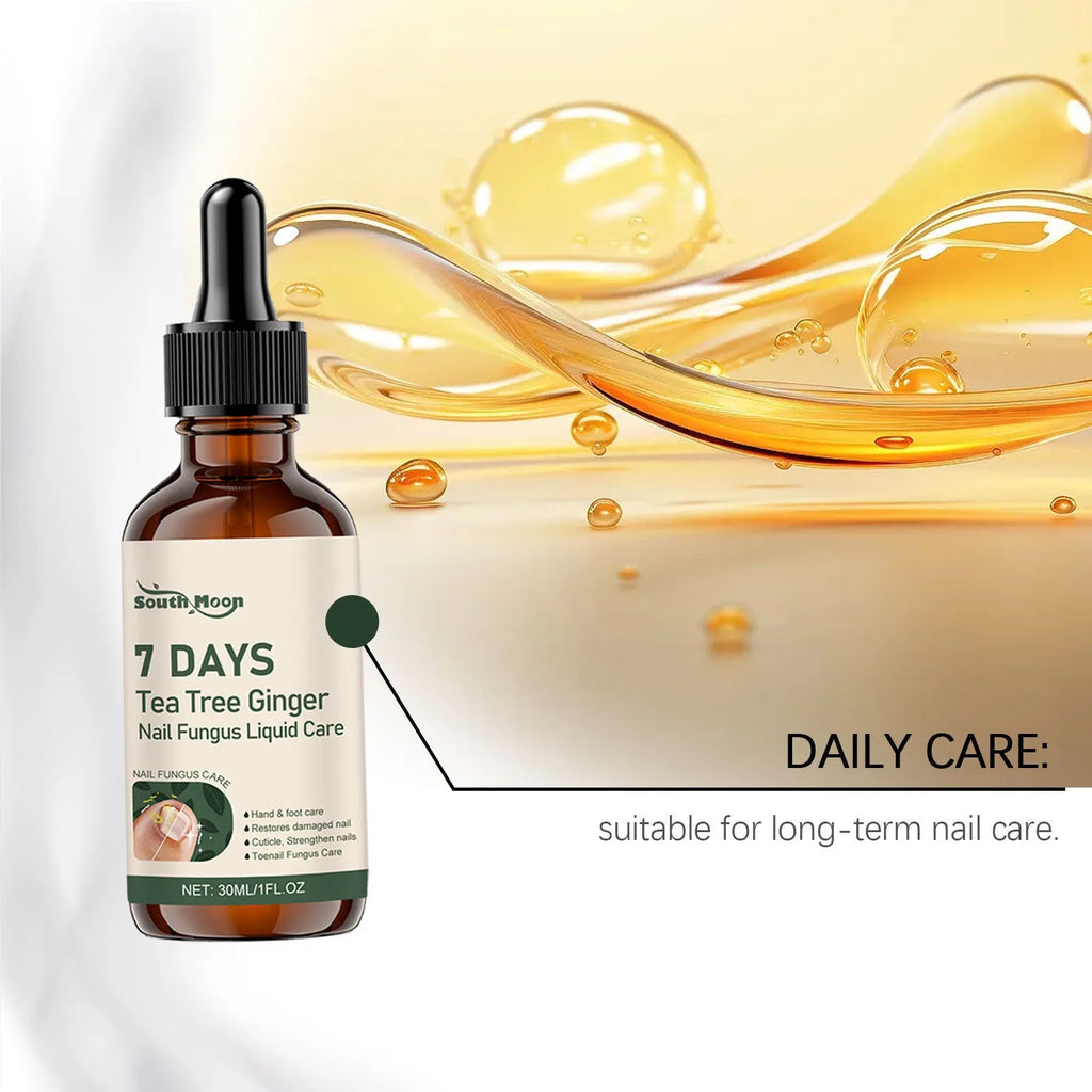 30ml bottle of nail care solution for brightening and nourishing nails