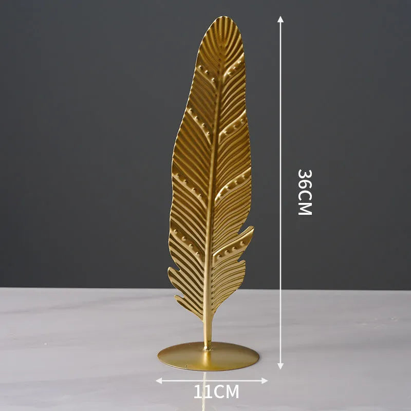 Nordic style wrought iron and copper plastic decorative craft painting ornament