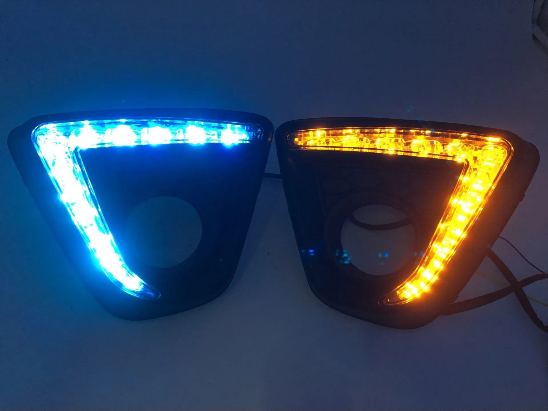 Mazda CX-5 LED daytime running light replacement lamp in electroplated housing