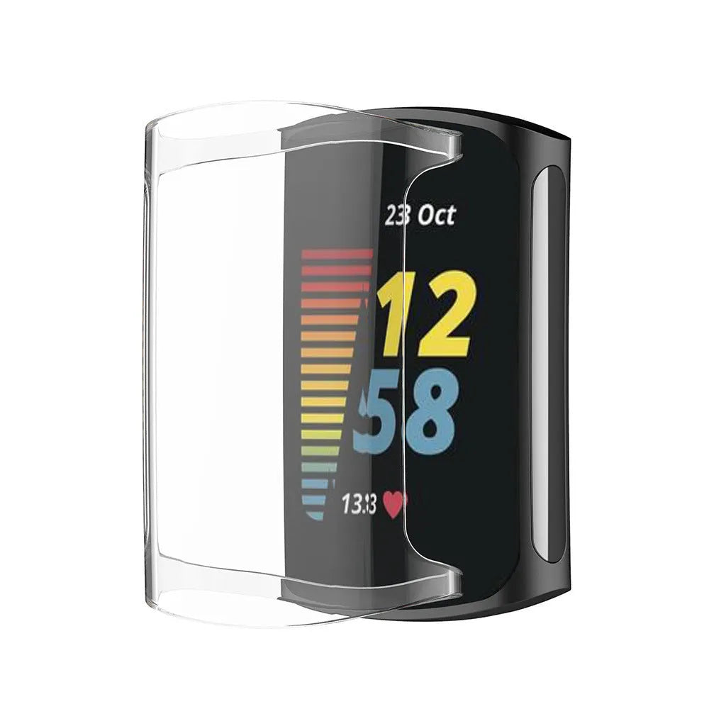 All-inclusive TPU protective case in transparent finish, drop-resistant and anti-collision design for smartphone