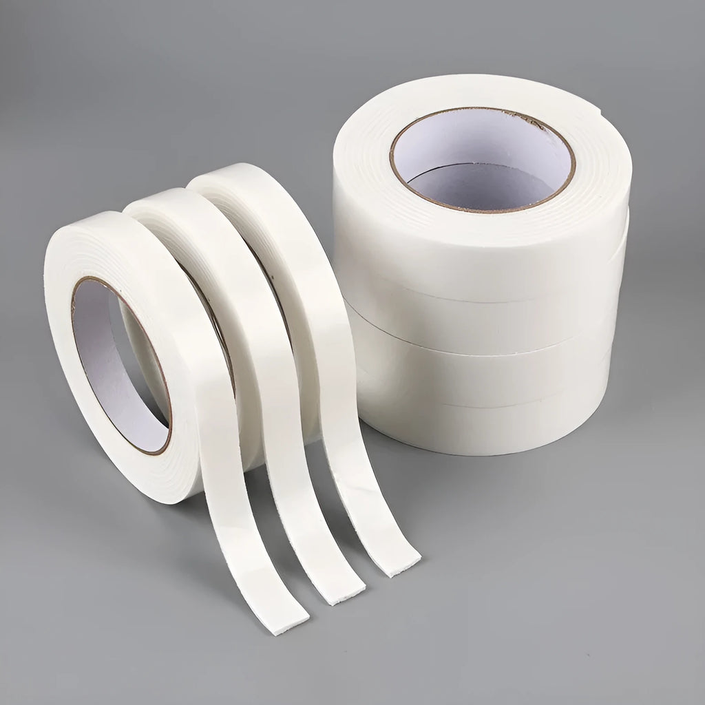 3mm thick foam double-sided adhesive tape on BOPP backing in three width options