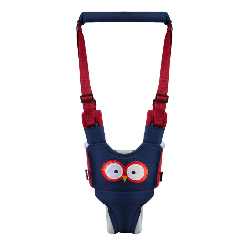 Baby walking harness belt in cotton with multi-functional lift and pull design for toddler safety