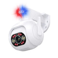 4MP smart colour night vision H265 security camera with wall mount bracket