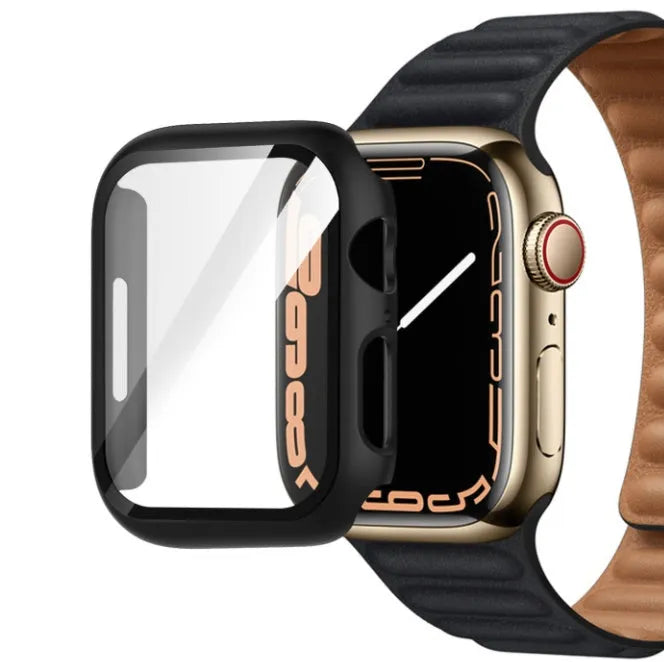 Transparent PC tempered film watch case for Apple Watch in multiple colour options