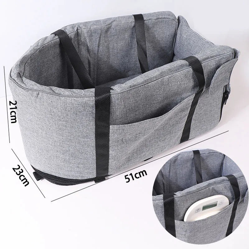 Cloth outdoor dog kennel shown in a choice of colours including blue, grey, red, and grey mesh.