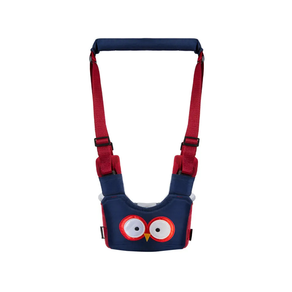 Baby walking harness belt in cotton with multi-functional lift and pull design for toddler safety