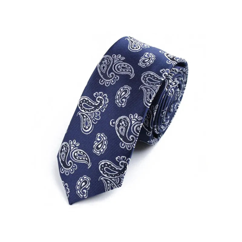Men's paisley bow tie in polyester yarn, colour P6 L838, arrow style, cashew flower pattern