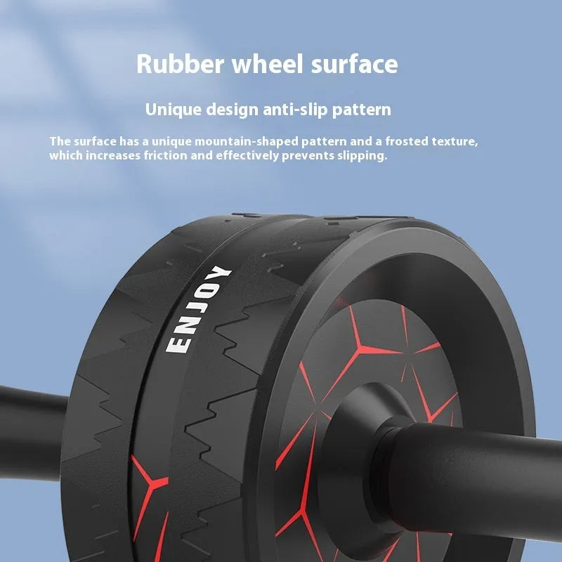 Abdominal wheel fitness equipment in various colours for core muscle training and body shaping