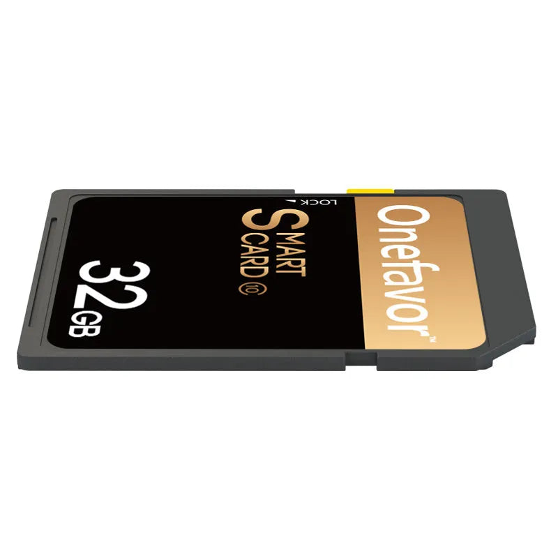 Mercedes-Benz SD to PCMCIA adapter card with stainless steel housing and included 32GB SD card.
