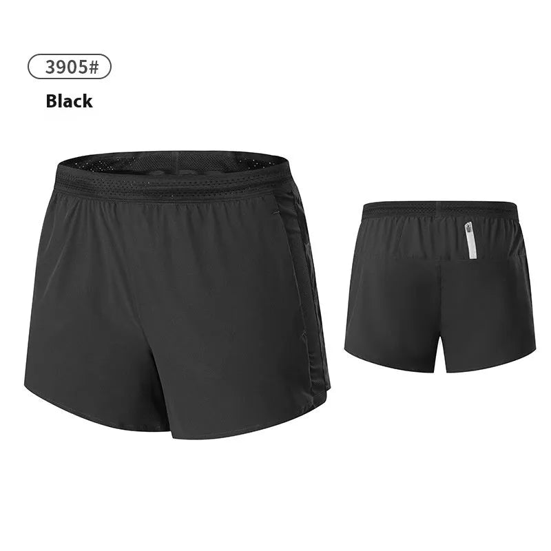 Men's low-waist solid-colour basketball shorts made from polyester fabric.