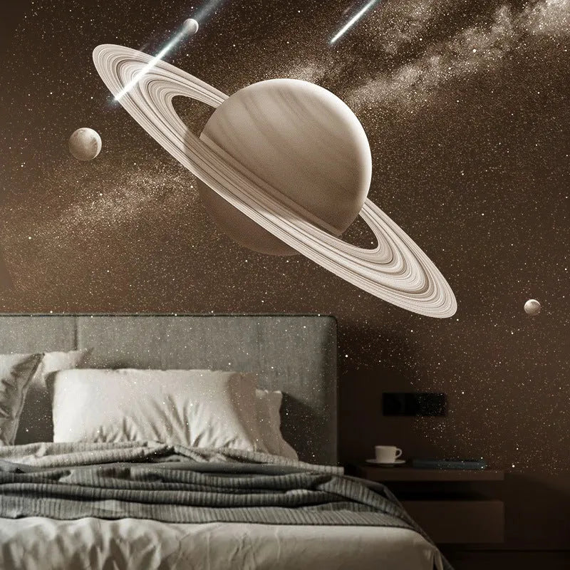 Dream Starry Sky Projection Lamp rotating with Bluetooth speaker, white, ABS PC, rechargeable USB