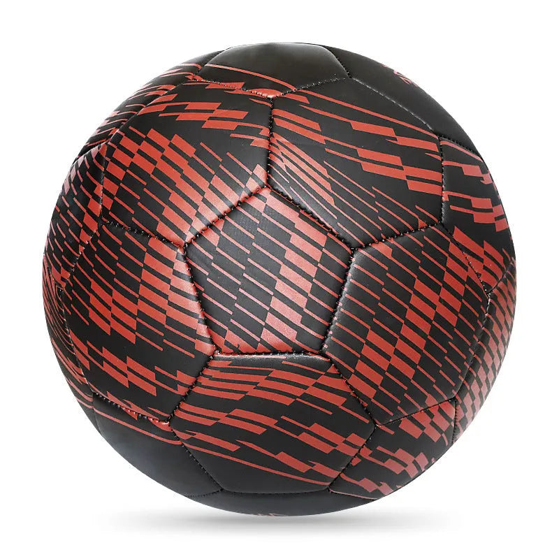 PVC football with machine-sewn seams in sizes 3, 4 and 5 for training and competition