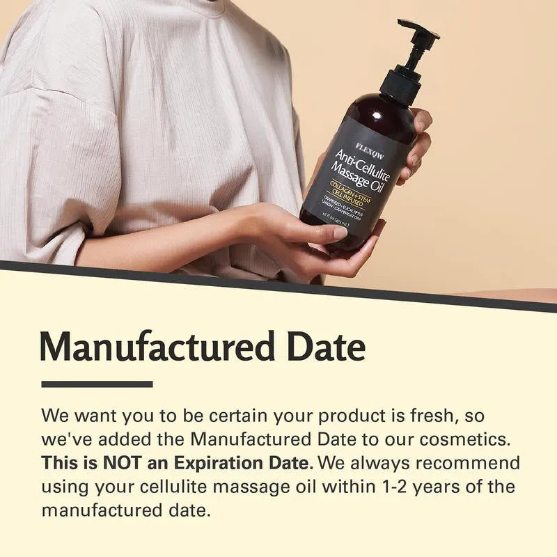 Home Body Firming Massage Oil 240ml bottle for neutral, oily, dry skin, bathroom use