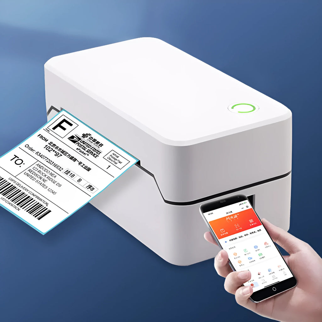 TDL401H Bluetooth thermal receipt printer with compact dimensions