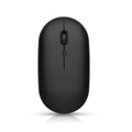 Rechargeable dual-mode Bluetooth mouse 2.4GHz 500mAh battery compact white