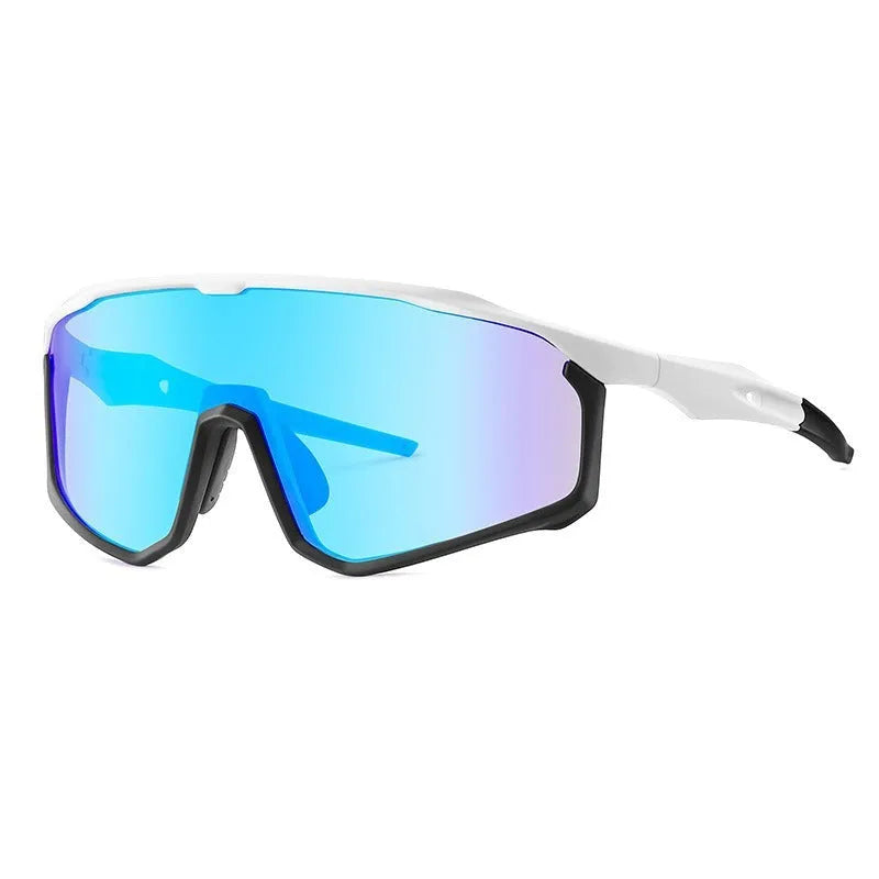 Mountaineering goggles with full frame design and colourful lenses for climbing hiking UV protection