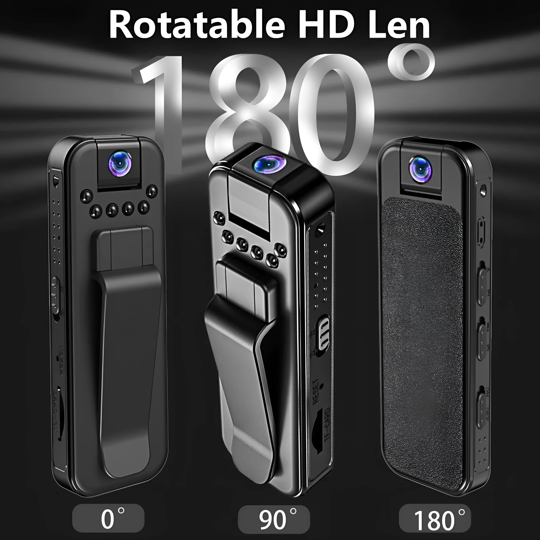 L7 HD home security camera with WIFI and infrared night vision for outdoor recording