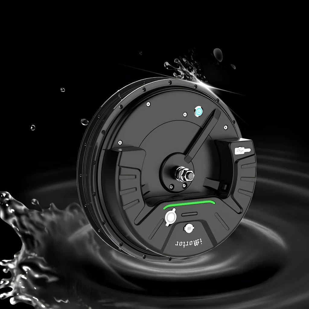 Imotor 3.0 black alloy hub motor wheel for electric bicycle conversion