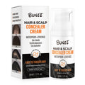 30 ml bottle of dense scalp concealer pomade for covering thinning hair and nourishing the scalp.
