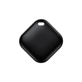 F02 pet tracking locator in black, 30x11mm, with lanyard, for Apple devices