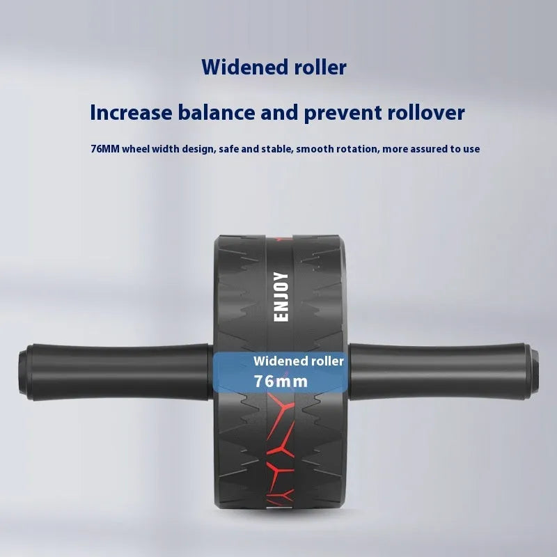 Abdominal wheel fitness equipment in various colours for core muscle training and body shaping
